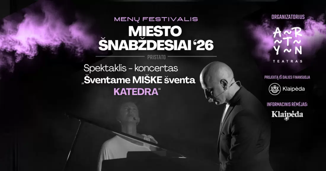 Pirkti bilietus MIESTO ŠNABŽDESIAI '26 | 
