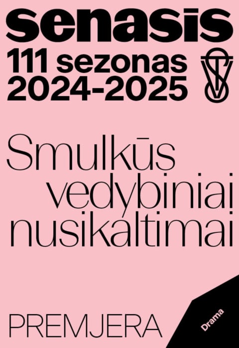 Pirkti bilietus Érico-Emmanuelio Schmitto „SMULKŪS VEDYBINIAI NUSIKALTIMAI“ Rež. Raimundas Banionis Vilnius, Vilniaus Senasis Teatras Lapkritis 29