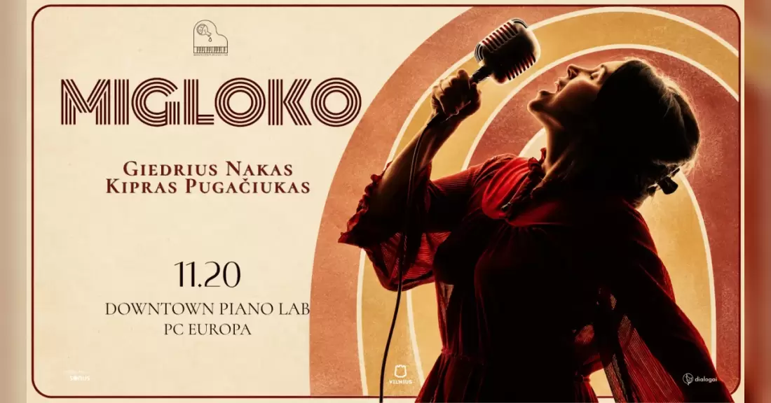 Pirkti bilietus MIGLOKO | Giedrius Nakas ir Kipras Pugačiukas Vilnius, Downtown Piano Lab Lapkritis 20