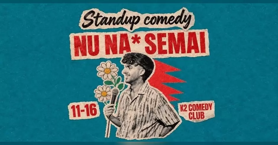 Pirkti bilietus Standup comedy Vilnius, K2 Comedy Club Lapkritis 16