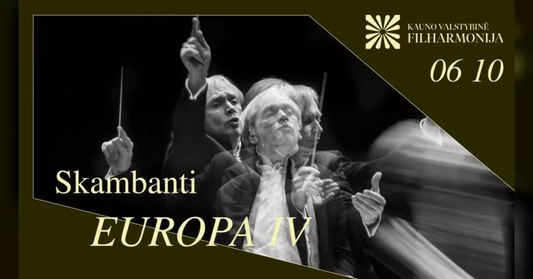 Pirkti bilietus SKAMBANTI EUROPA IV Kaunas, Kauno valstybinė filharmonija 2027 Birželis 10