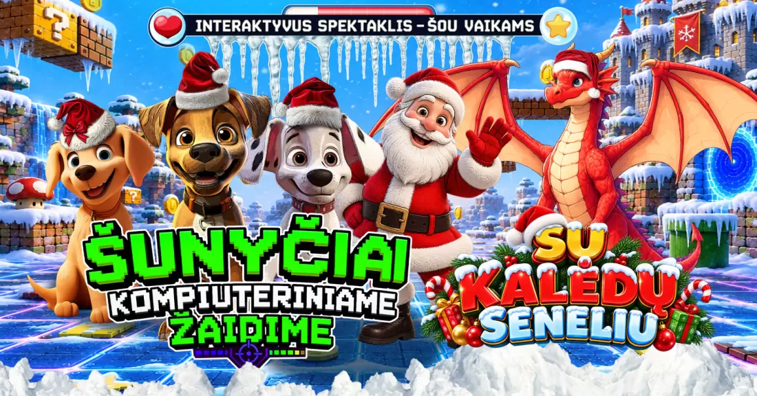 Pirkti bilietus Interaktyvus spektaklis vaikams 