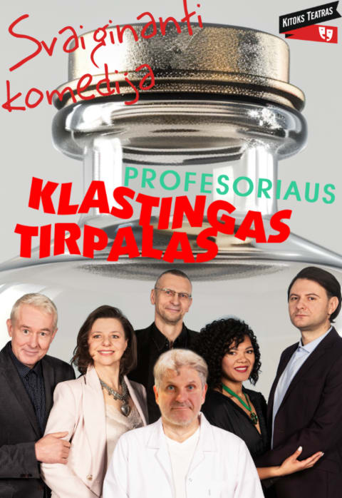 Pirkti bilietus Svaiginanti komedija „Profesoriaus klastingas tirpalas“ Palanga, Palangos koncertų salė Sausis 18