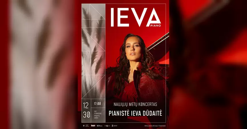 Pirkti bilietus NAUJŲJŲ METŲ KONCERTAS | IEVA DŪDAITĖ Gargždai, Gargždų kultūros centro „4 VANDENŲ“ renginių salė Gruodis 30