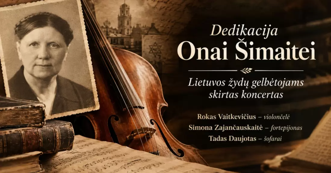 Pirkti bilietus Dedikacija Onai Šimaitei: Lietuvo1s žydų gelbėtojams skirtas koncertas Anykščiai, Anykščių koplyčia Lapkritis 27
