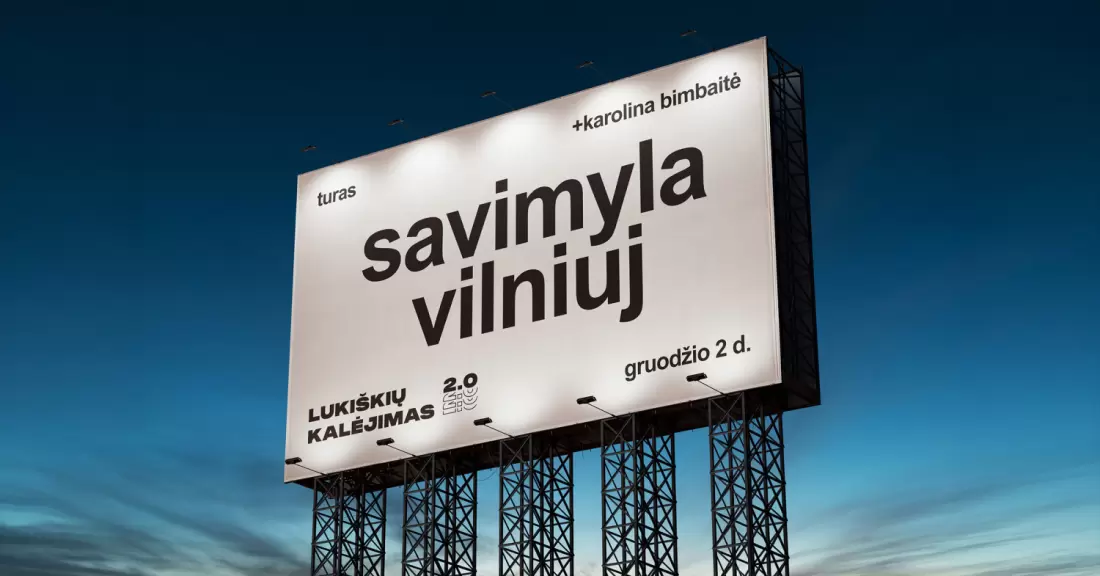 Pirkti bilietus Savimyla - albumo pristatymo koncertas - Lukiškių kalėjimas 2.0 Vilnius, Lukiškių kalėjimas 2.0 Gruodis 02