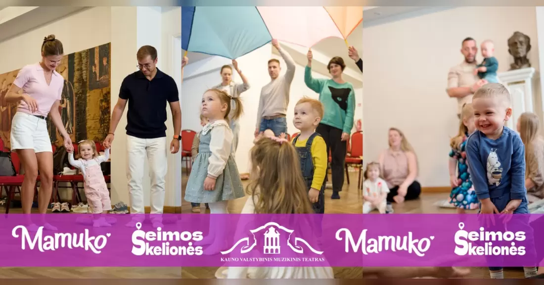 Pirkti bilietus Muzikinė edukacija vaikams (nuo 1,3 m. iki 2,5 m.) | Kaunas 2026-11-12 Kaunas, Kauno valstybinis muzikinis teatras Lapkritis 12