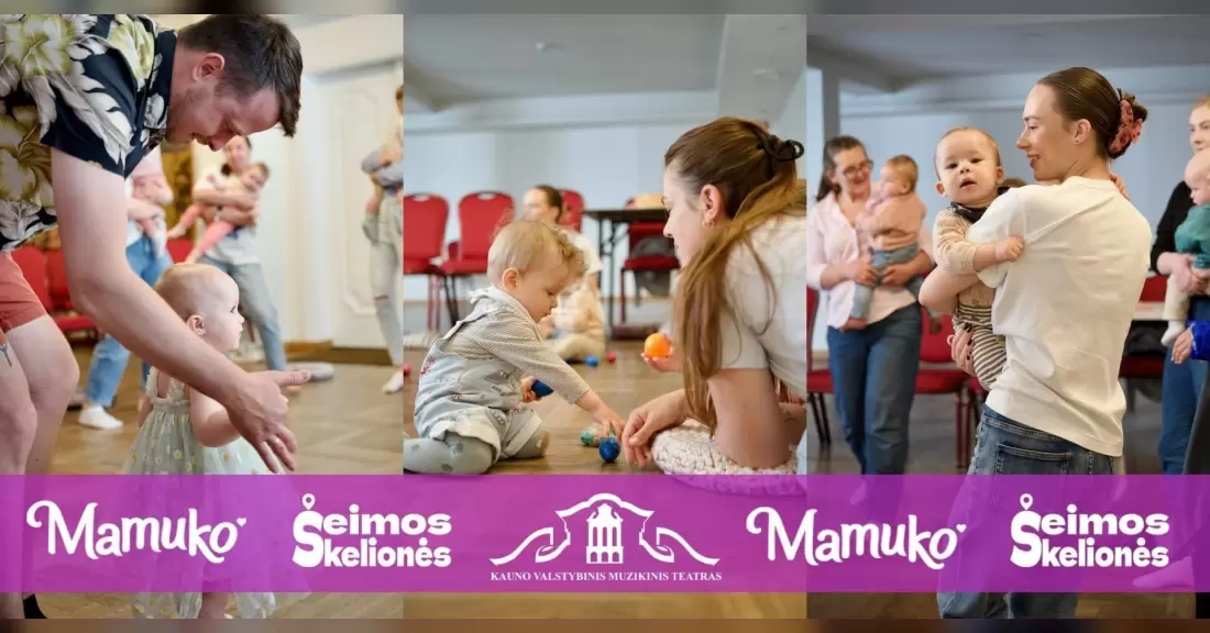 Pirkti bilietus Muzikinė edukacija vaikams (nuo 6 mėn. iki 1,3 m.) | Kaunas 2026-11-26 Kaunas, Kauno valstybinis muzikinis teatras Lapkritis 26