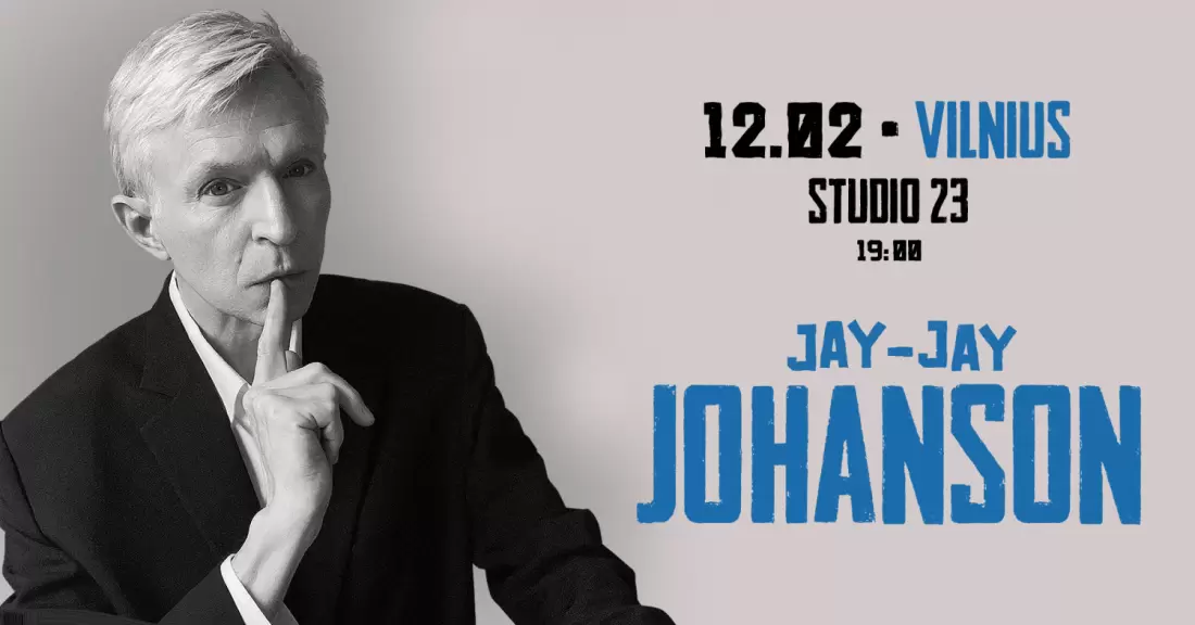 Pirkti bilietus Jay-Jay Johanson Vilnius, Studio 23 2027 Vasaris 12