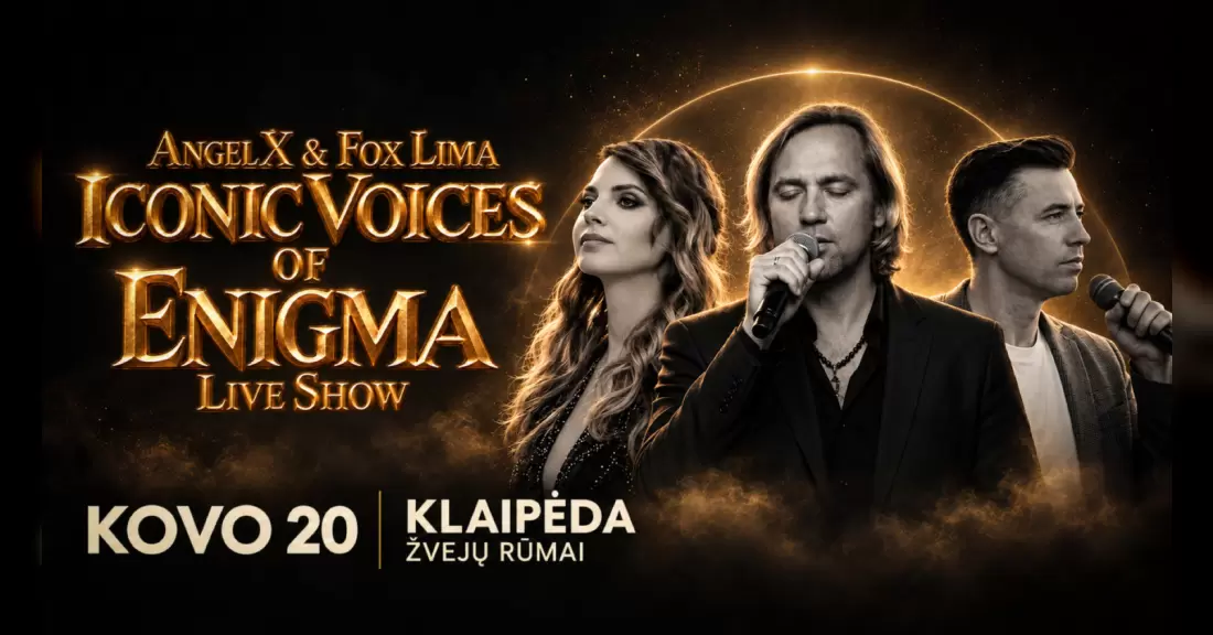 Pirkti bilietus ENIGMA | KLAIPĖDA Klaipėda, Kultūros centras Žvejų rūmai 2027 Kovas 20