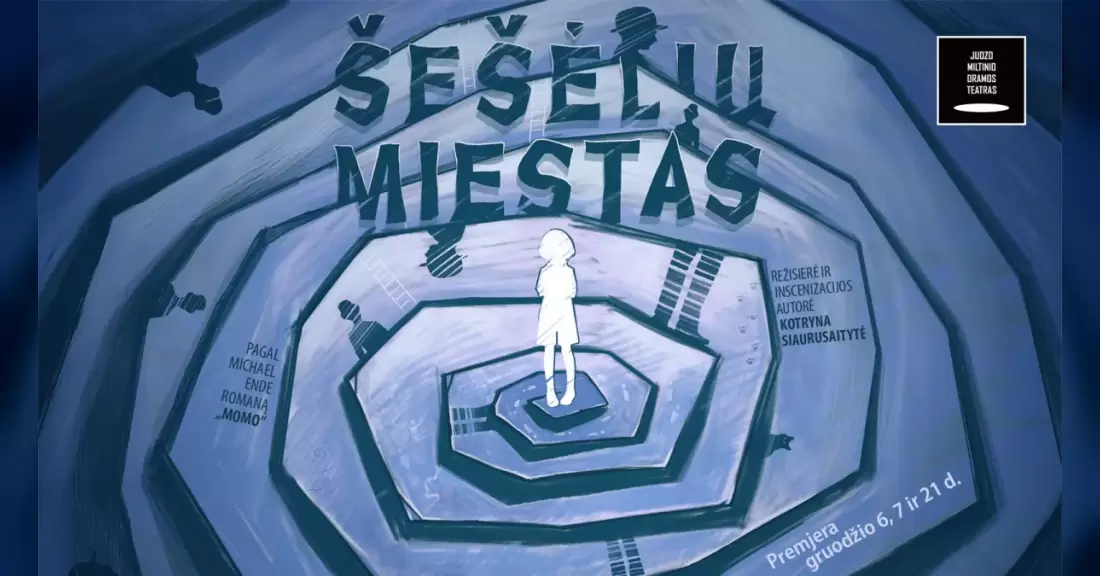 Pirkti bilietus JMDT | ŠEŠĖLIŲ MIESTAS rež. Kotryna Siaurusaitytė Panevėžys, Juozo Miltinio dramos teatras 2027 Balandis 04
