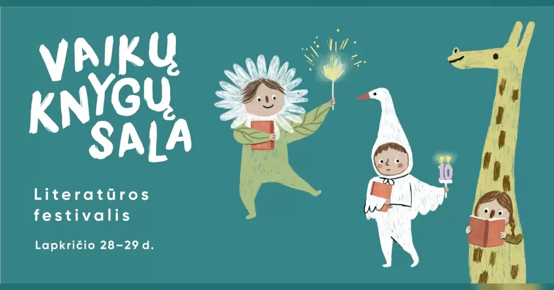 Pirkti bilietus Vaikų knygų sala Vilnius, MENŲ SPAUSTUVĖ Lapkritis 28-29