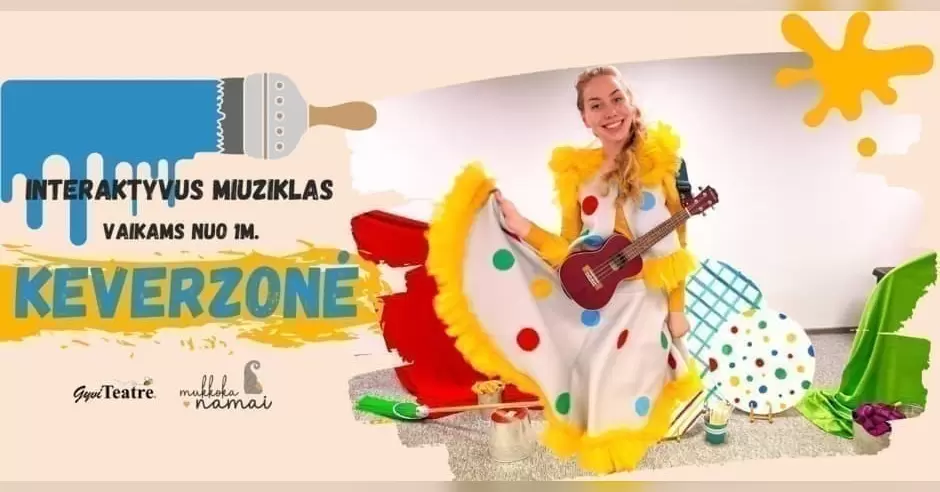 Pirkti bilietus Interaktyvus muzikinis spektaklis vaikams 