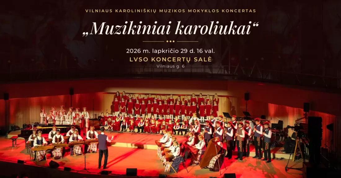 Pirkti bilietus Muzikiniai karoliukai Vilnius, LVSO koncertų salė Lapkritis 29