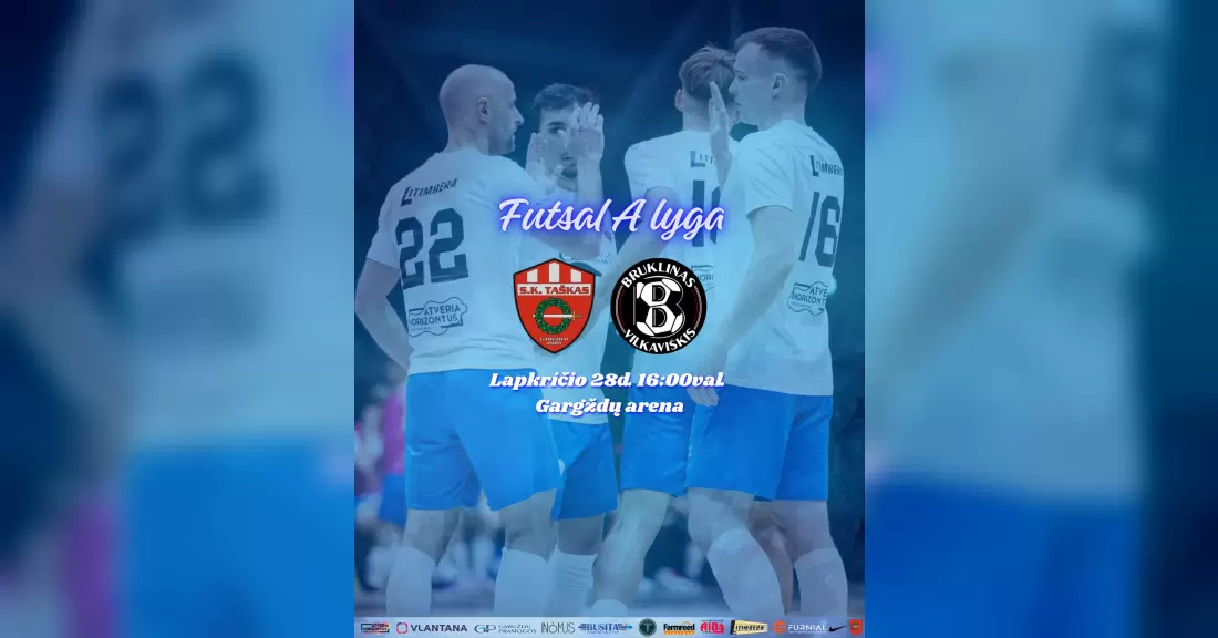 Pirkti bilietus Futsal A lyga: 