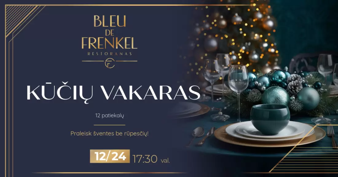 Pirkti bilietus Kūčių vakarienė 
