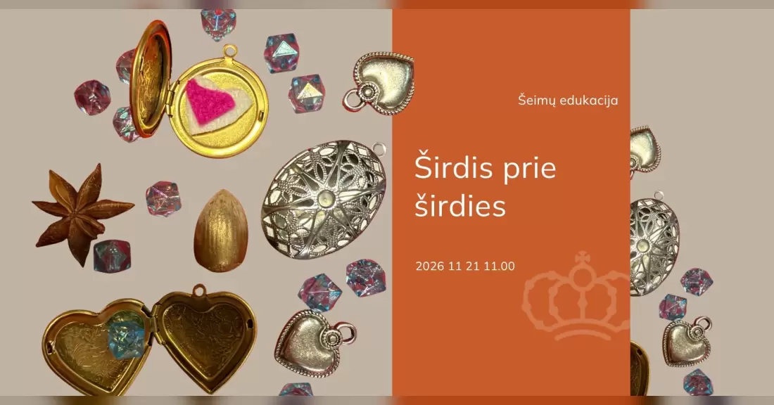 Pirkti bilietus Šeimų edukacija „Širdis prie širdies“ Vilnius, Bažnytinio paveldo muziejus Lapkritis 21