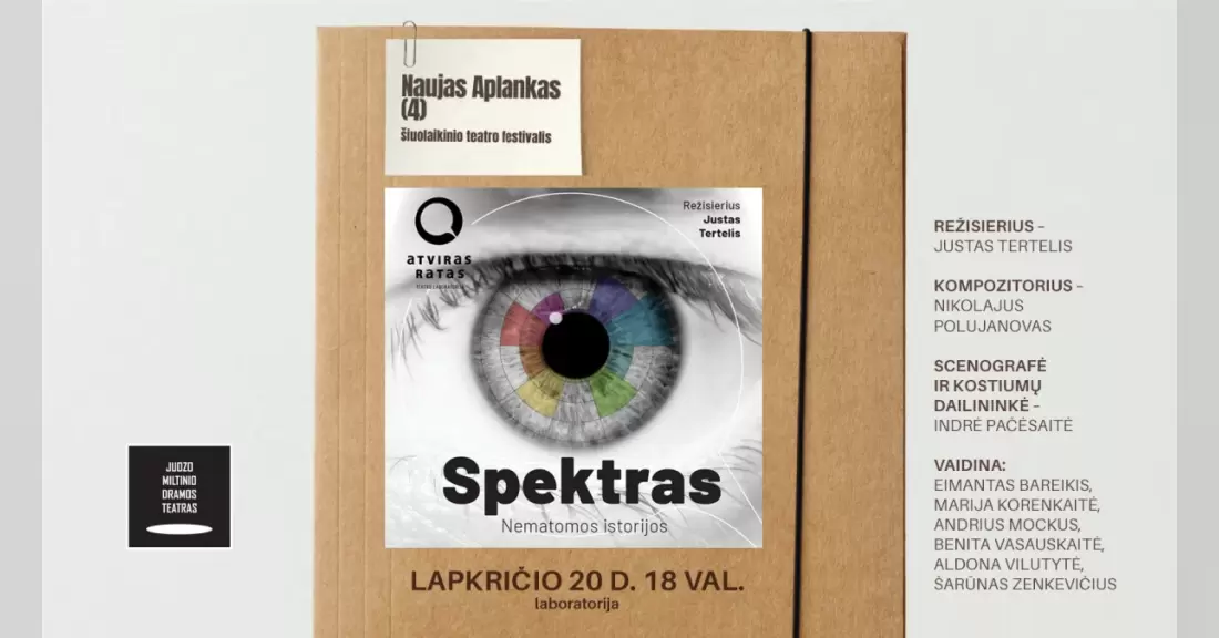 Pirkti bilietus SPEKTRAS | rež. Justas Tertelis | Naujas aplankas (4) Panevėžys, Juozo Miltinio dramos teatras Lapkritis 20