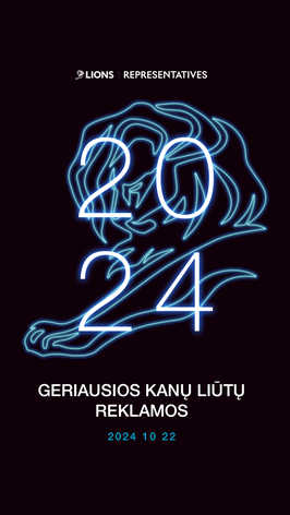 Pirkti bilietus Geriausios Kanų liūtų reklamos'24 Vilnius, MULTIKINO Ozas Spalis 22
