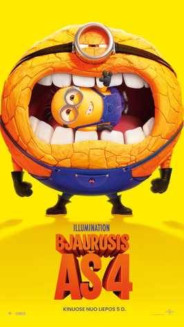 Pirkti bilietus Bjaurusis aš 4 (DESPICABLE ME 4) Vilnius, MULTIKINO Ozas Spalis 21
