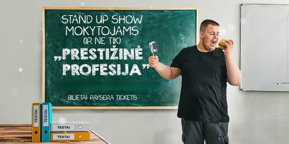 Pirkti bilietus JUSTINAS VISICKAS STAND UP SHOW ,,PRESTIŽINĖ PROFESIJA