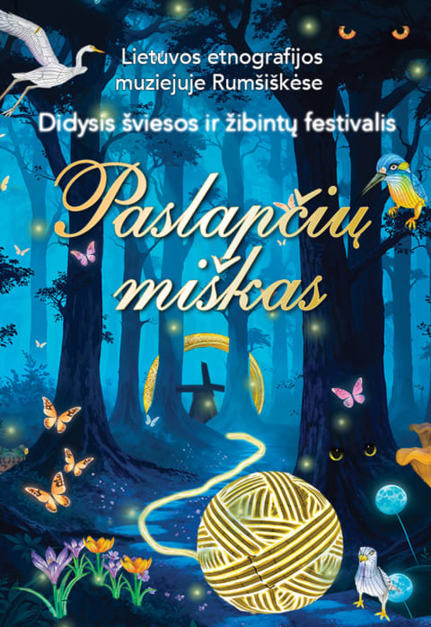 Pirkti bilietus Didysis šviesos ir žibintų festivalis „Paslapčių miškas“ Rumšiškės, Lietuvos etnografijos muziejus Lapkritis 21