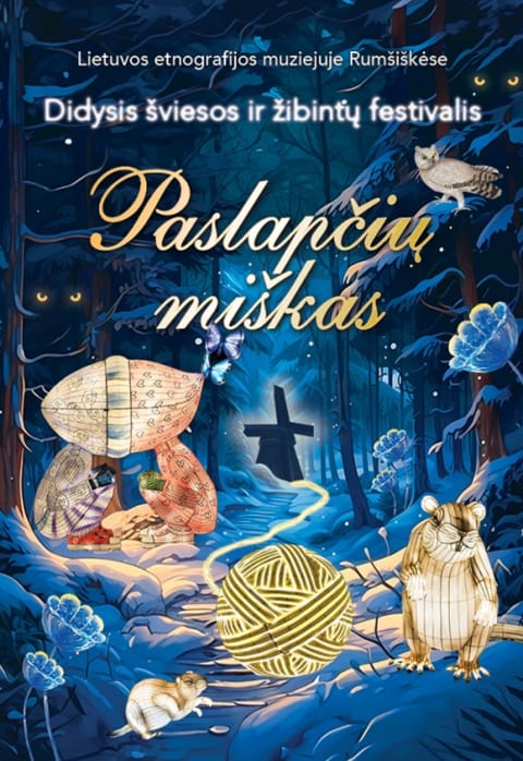 Pirkti bilietus Didysis šviesos ir žibintų festivalis „Paslapčių miškas“ Rumšiškės, Lietuvos etnografijos muziejus Gruodis 07