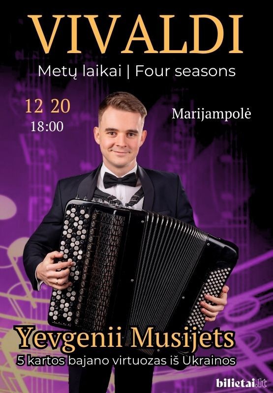 Pirkti bilietus (Marijampolė) Vivaldi 
