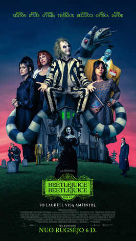 Buy tickets Beetlejuice Beetlejuice Vilnius, MULTIKINO Ozas October 26