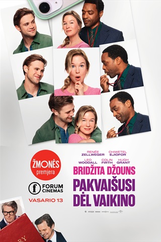 Pirkt biļetes ŽMONĖS premjera: Bridžita Džouns. Pakvaišusi dėl vaikino Šiauliai, Forum Cinemas Šiauliuose Februāris 13