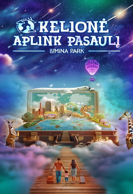 Pirkti bilietus Kelionė aplink pasaulį | LUMINA PARK Vilnius, VU Botanikos sodas Kairėnuose Lapkritis 20