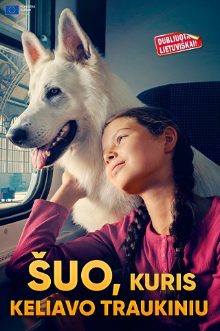 Buy tickets Šuo, kuris keliavo traukiniu (dubliuotas) Vilnius, Forum Cinemas Vingis November 02