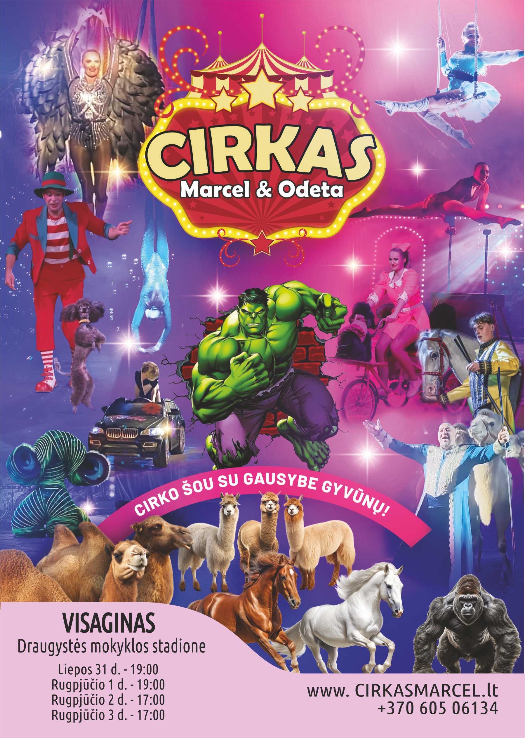 Pirkti bilietus Cirko šou 