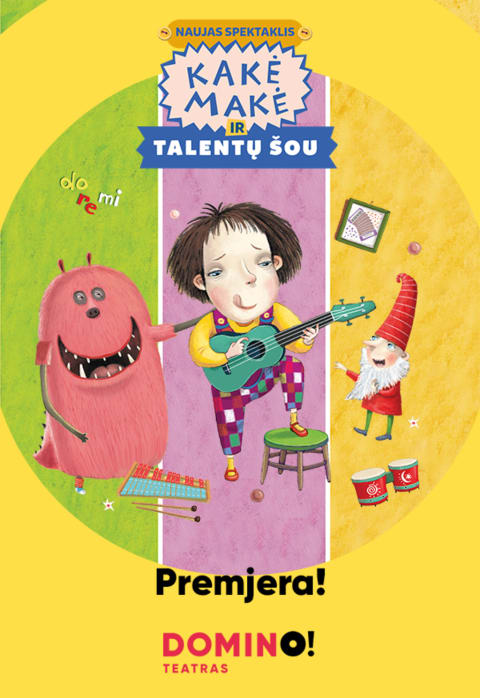 Pirkti bilietus DOMINO teatras | premjera KAKĖ MAKĖ IR TALENTŲ ŠOU Kaunas, KKC / Kauno Kultūros Centras Sausis 23