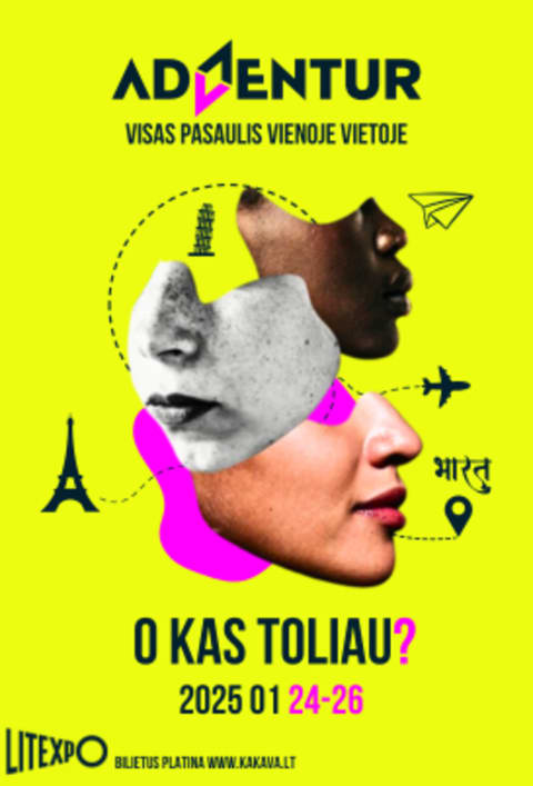 Buy tickets ADVENTUR 2025 Vilnius, Lietuvos parodų ir kongresų centras LITEXPO January 24-26