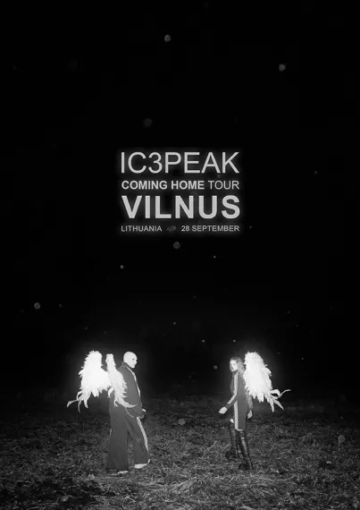 Pirkti bilietus IC3PEAK - COMING HOME TOUR | VILNIUS Vilnius, Kablys + Kultūra Rugsėjis 28