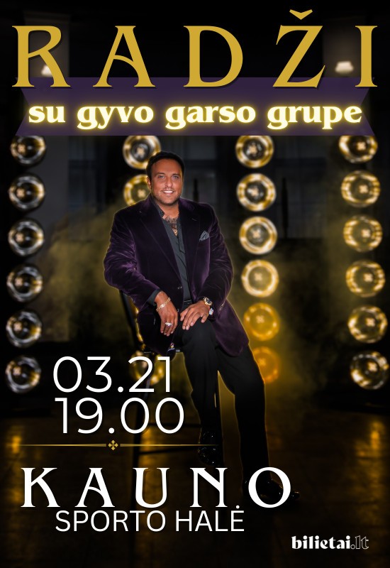 Buy tickets Radži | Kaunas Kaunas, Kauno sporto halė March 21
