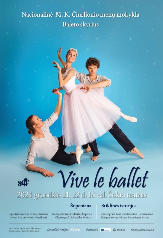 Pirkti bilietus Vive le ballet Vilnius, Šokio teatras Gruodis 21