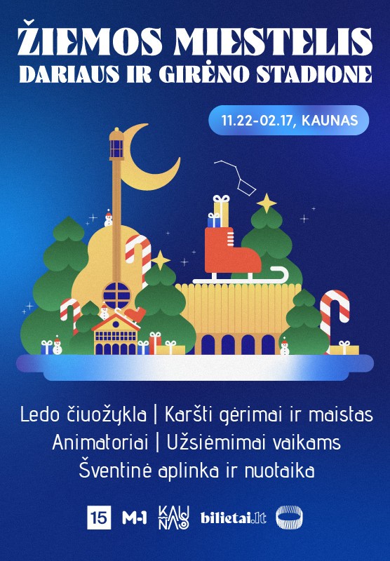 Buy tickets Žiemos miestelis Dariaus ir Girėno stadione Kaunas, Dariaus ir Girėno stadionas November 26