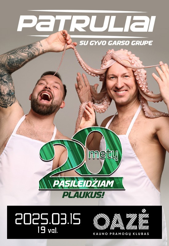 Pirkti bilietus Grupė Patruliai - 