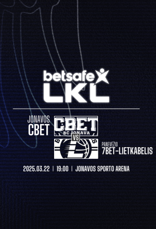 Pirkti bilietus Jonavos CBet - 7bet-Lietkabelis Jonava, Jonavos sporto arena Kovas 22