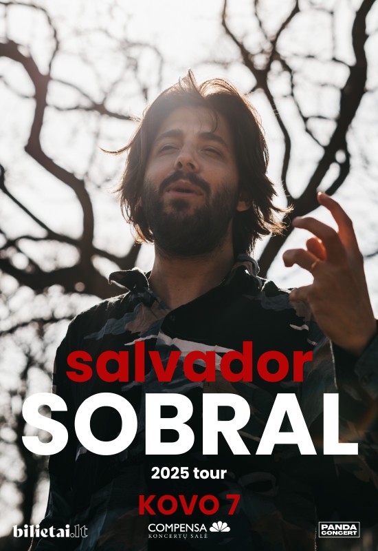 Купить билеты Salvador Sobral Vilnius, COMPENSA koncertų salė Март 07