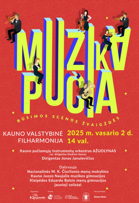 Pirkti bilietus Talentingiausi Lietuvos vaikai su orkestru „Muzika pučia=Muzika suartina“ Kaunas, Kauno valstybinė filharmonija Vasaris 02
