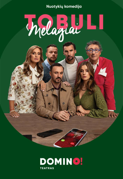 Pirkti bilietus DOMINO teatras | komedija TOBULI MELAGIAI Vilnius, DOMINO teatras Kovas 07