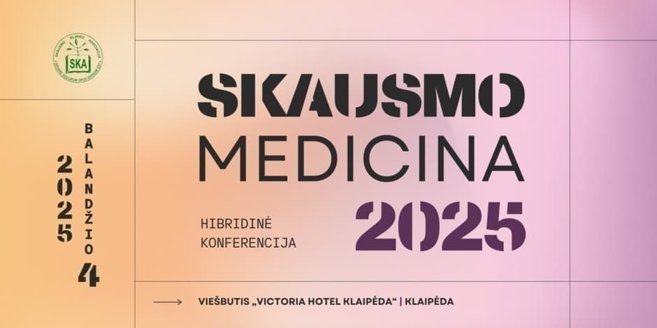 Купить билеты Skausmo medicina 2025 Klaipėda, Victoria Hotel Klaipėda Апрель 04