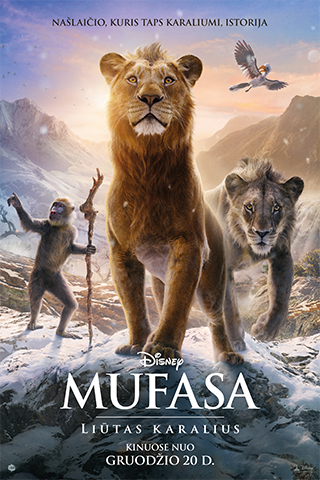 Pirkti bilietus Mufasa. Liūtas karalius (dubliuotas) Vilnius, Forum Cinemas Vingis Gruodis 30