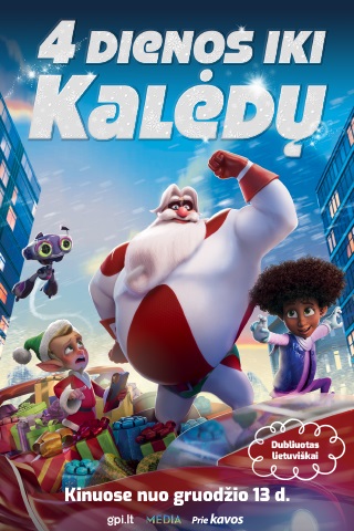 Pirkti bilietus 4 dienos iki Kalėdų (dubliuotas) Vilnius, Forum Cinemas Vingis Sausis 01