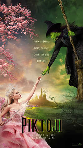 Pirkti bilietus Piktoji (Wicked: Part One) Vilnius, MULTIKINO Ozas Sausis 09