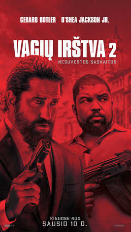 Pirkti bilietus Vagių irštva 2 (Den of Thieves 2) Vilnius, MULTIKINO Ozas Sausis 15