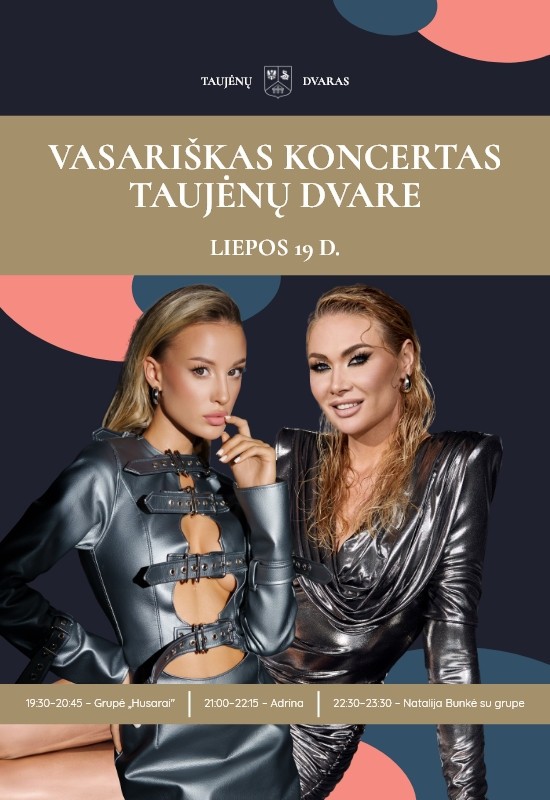 Pirkti bilietus Vasariškas koncertas Taujėnų dvare Taujėnai, Taujėnų dvaras Liepa 19